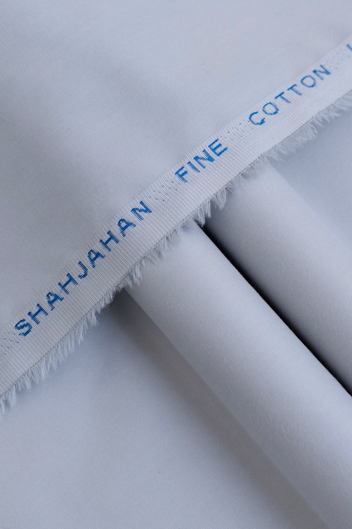 100%Shah Jahan Cotton Latha-Silver Ice