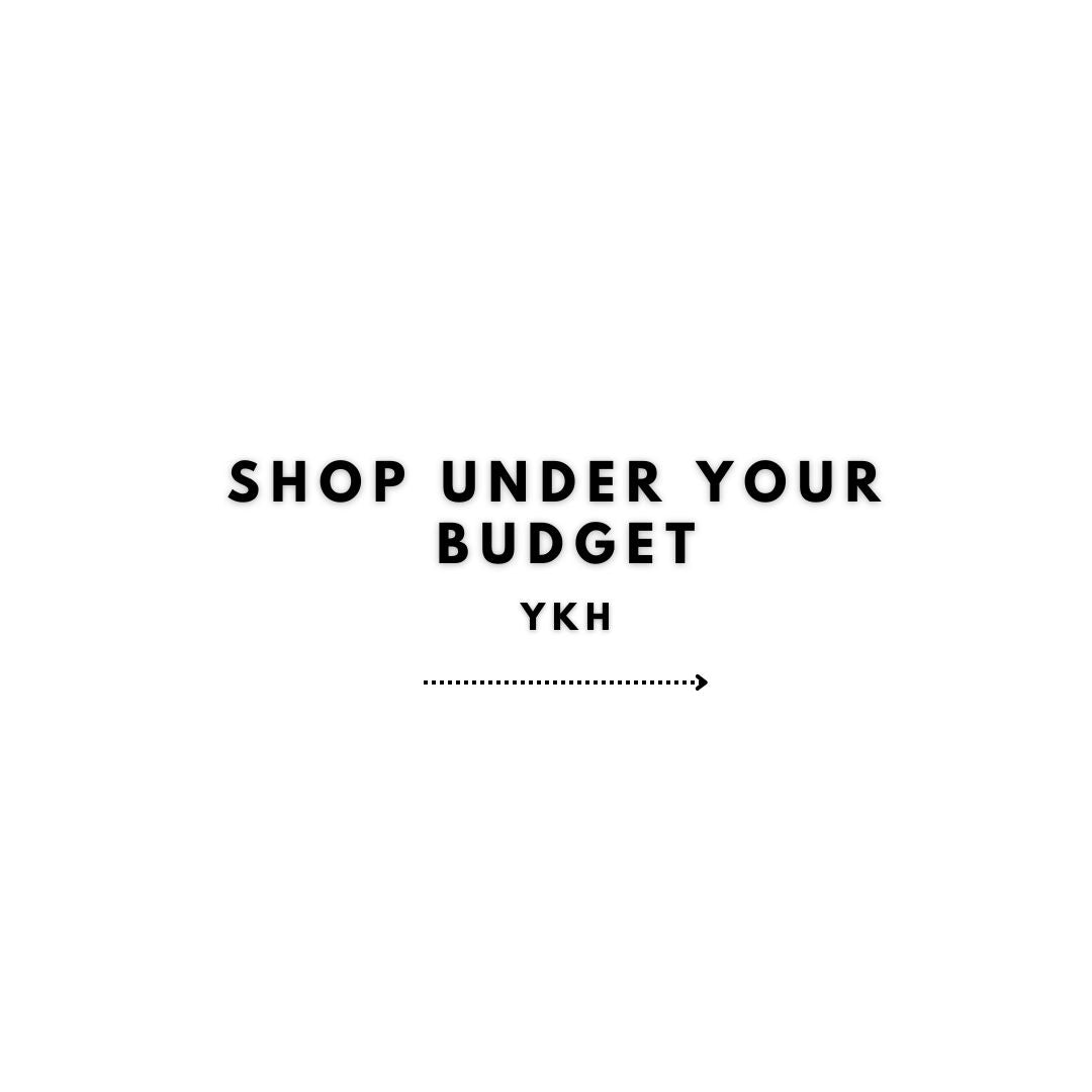 Shop Under Your Budget