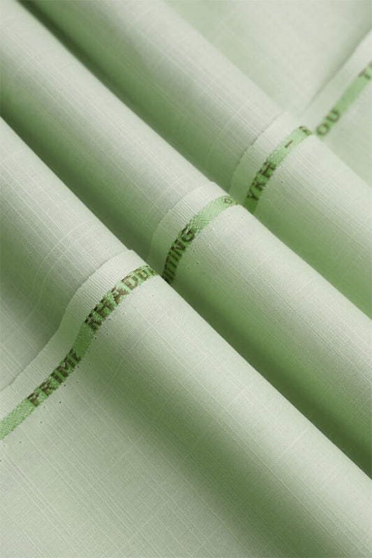 Slub Prime Khaddar-Apple Green