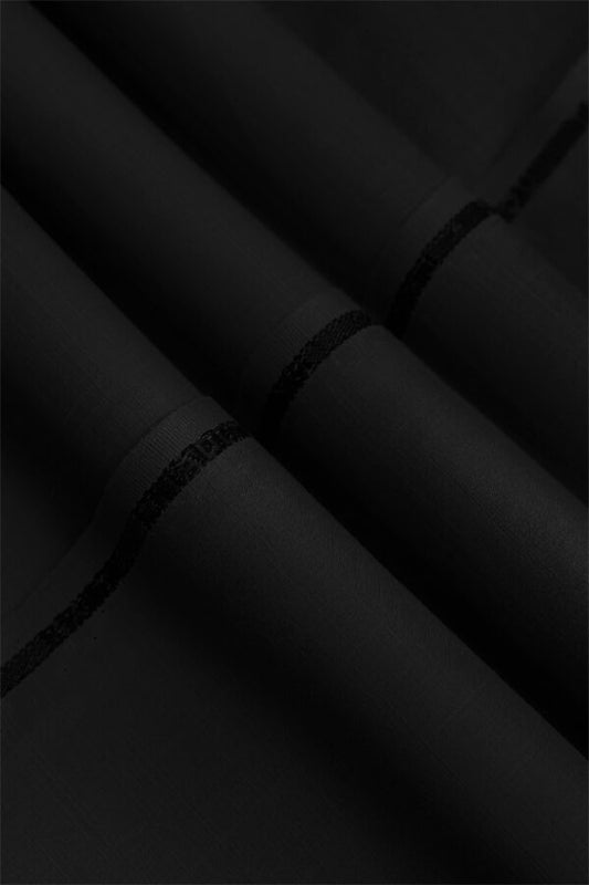 Slub Prime Khaddar-Black