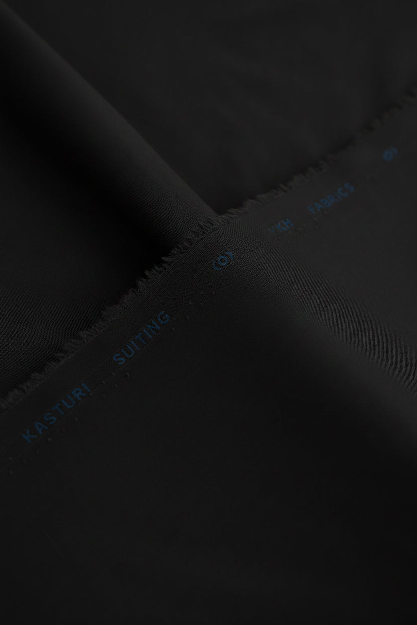 KASTURI SUITING BLACK