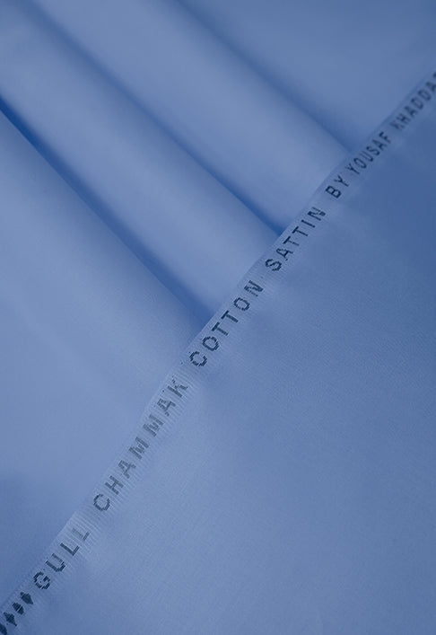 Gull Chamak Cotton-Sky Blue