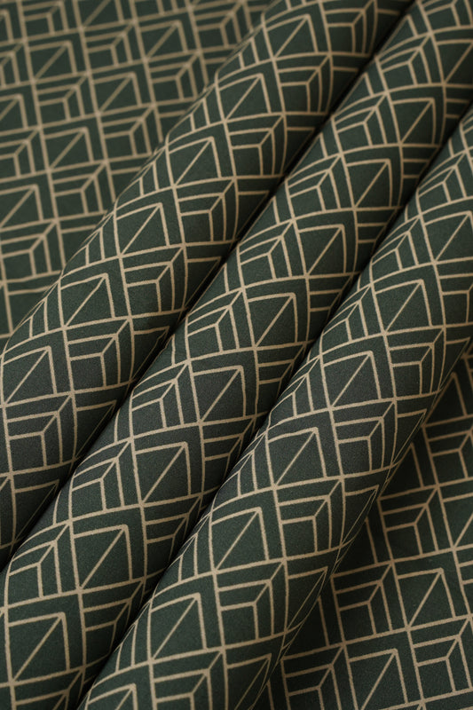 Digital Cotton kurta Royal Green