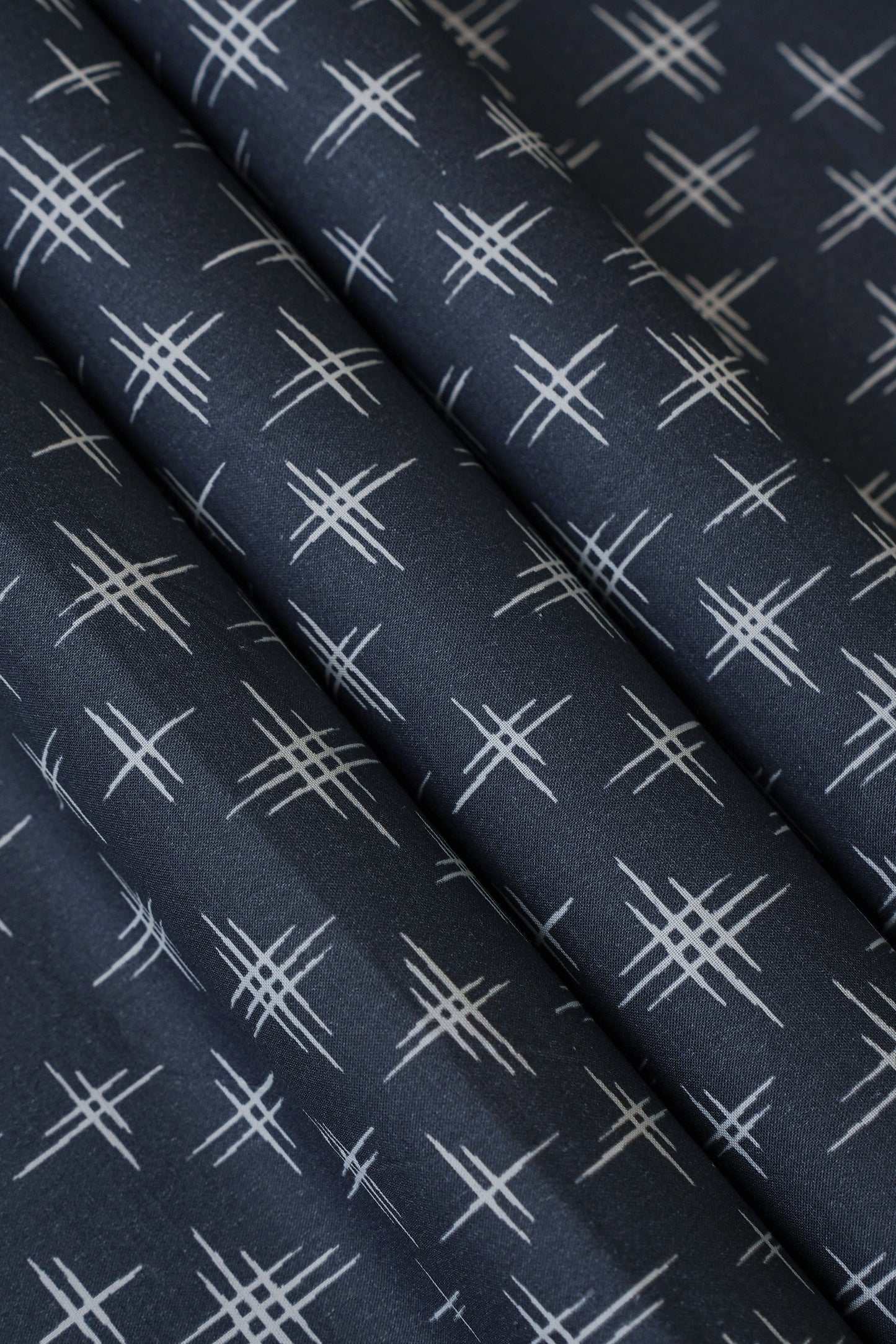 Digital Cotton kurta Grey