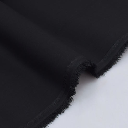 Soft Kasturi Khaddar - Black