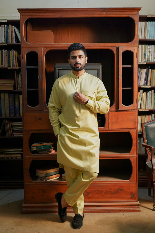 Gull Chamak Cotton-Cool Green