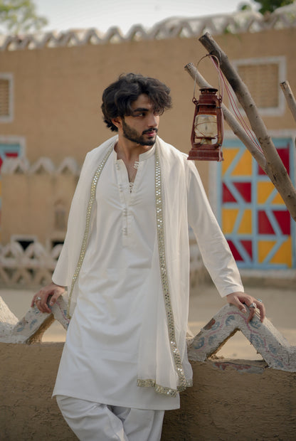 Oxford Suiting - Off White