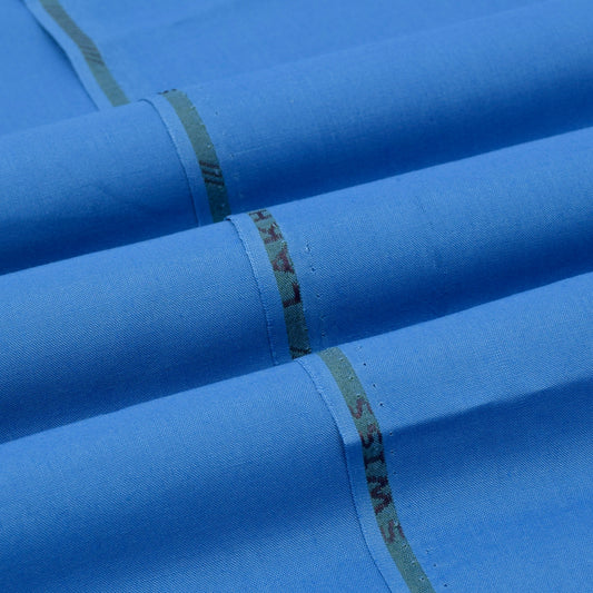 Swiss Lakhani Wash&Wear Spanish Blue
